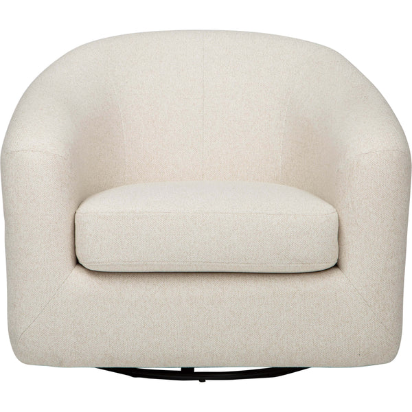 Home Fashion Clemente Swivel Chair Lila Linen By Becki Owens