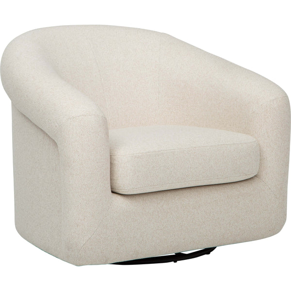 Home Fashion Clemente Swivel Chair Lila Linen By Becki Owens