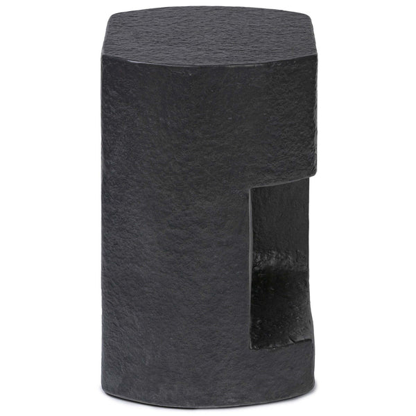 Home Fashion Clementine End Table Distressed Graphite By Four Hands