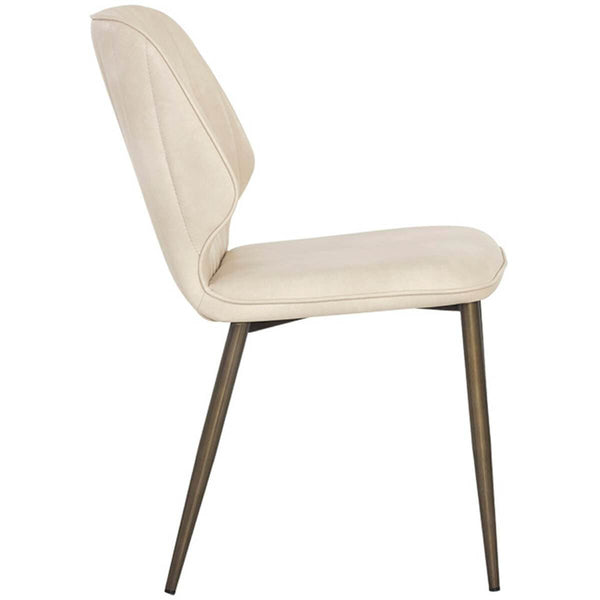 Home Fashion Clinton Dining Chair Bravo Cream Set Of 2