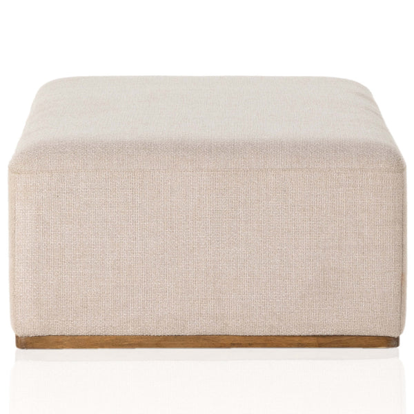 Home Fashion Clive Rectangular Ottoman Gibson Taupe By Four Hands