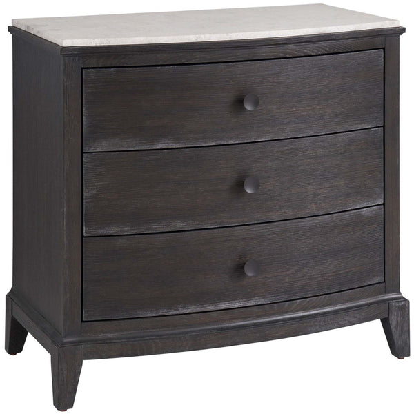 home fashion Coalesce 3 Drawer Nightstand Ravenwood