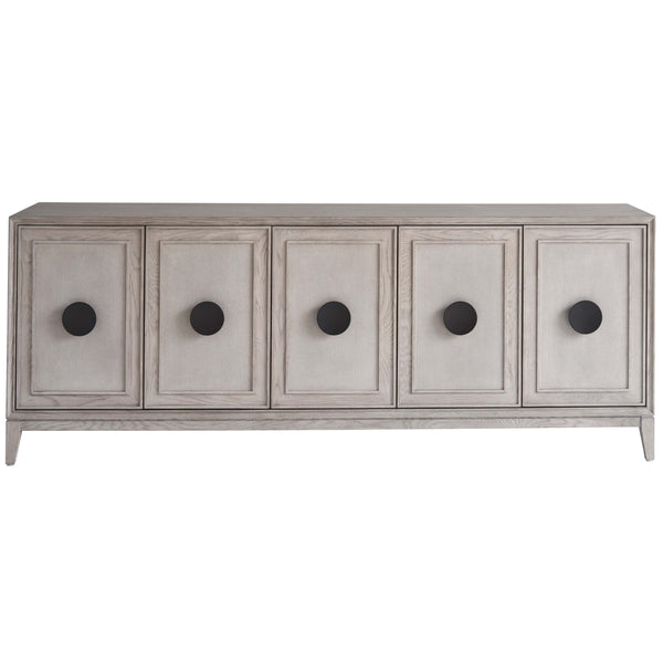 Home Fashion Coalesce Entertainment Credenza Rolling Fog