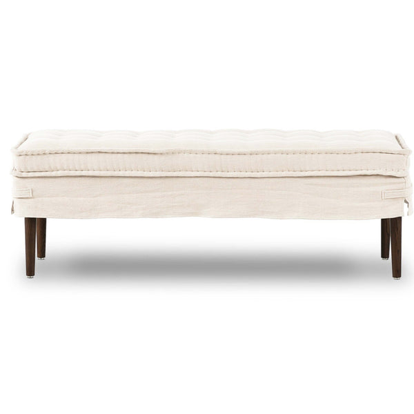 Home Fashion Cole Accent Bench Broadway Dune By Amber Lewis X Four Hands
