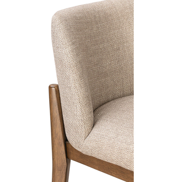 Home Fashion Cole Bar & Counter Stool Herringbone Haze
