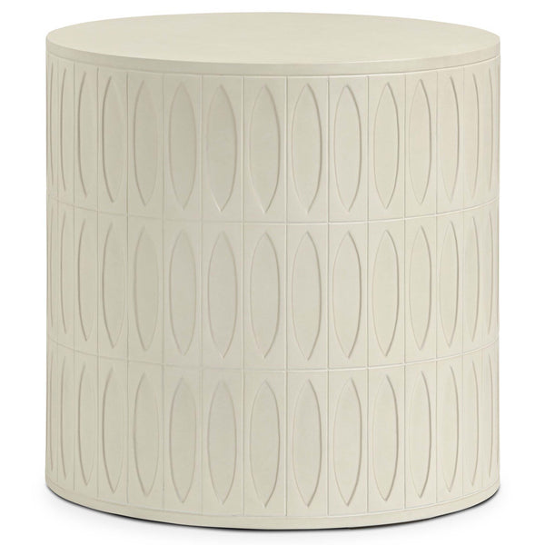 home fashion Colorado End Table White by Four Hands