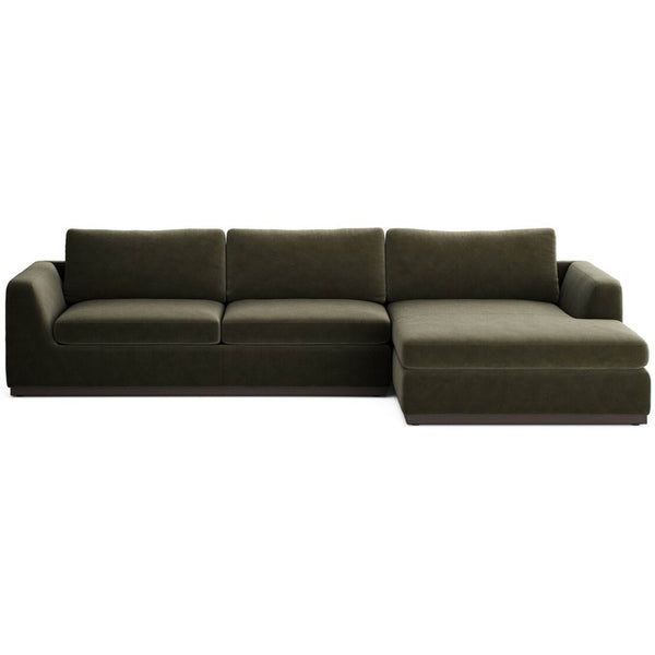 home fashion Colt 2 Piece Sectional Surrey Olive by Four Hands
