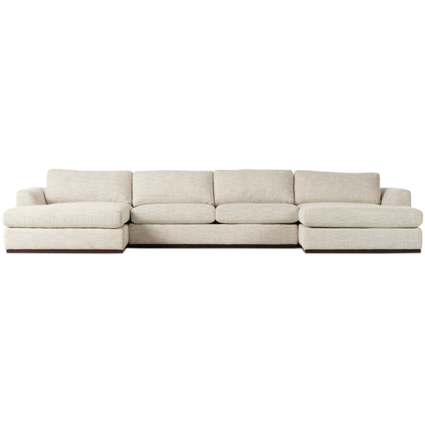Home Fashion Colt 3 Piece U Sectional Merino Cotton By Four Hands