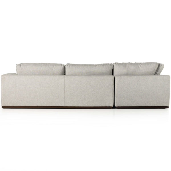Home Fashion Colt 4 Piece Sectional Aldred Silver By Four Hands