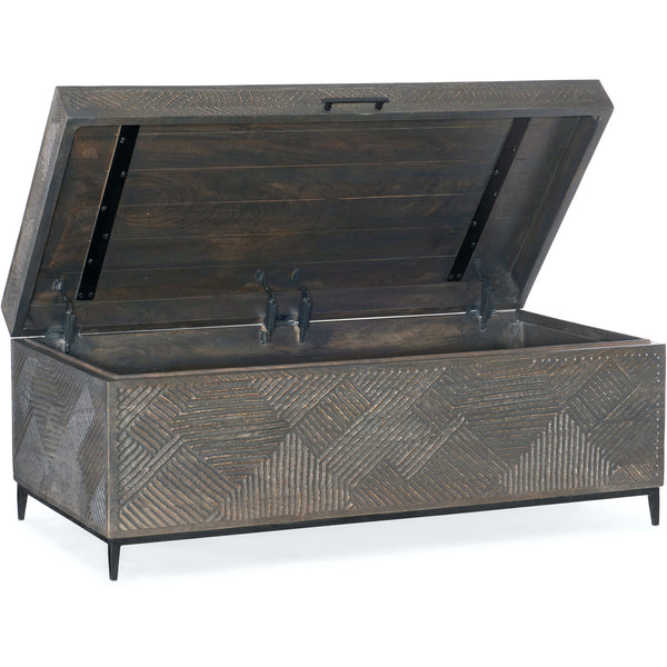 Home Fashion Commerce & Market Carved Chest Cocktail Table
