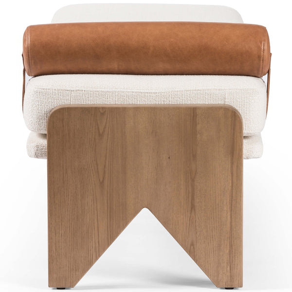 Home Fashion Conlen Bench Gibson White By Four Hands