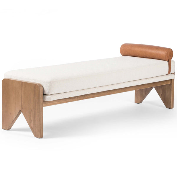 home fashion Conlen Bench Gibson White by Four Hands