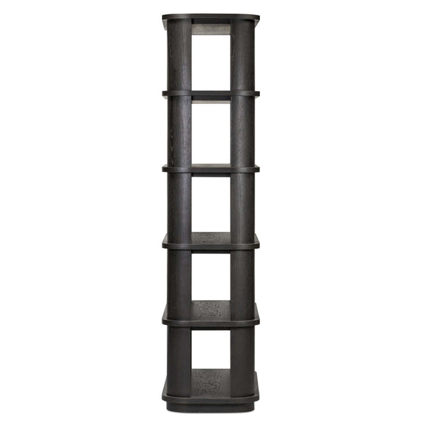 Home Fashion Connell Bookcase Worn Black By Four Hands