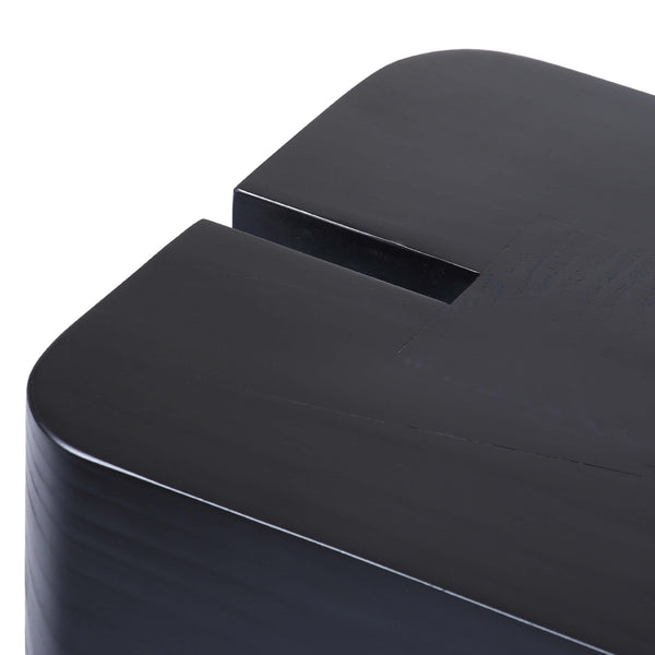 Home Fashion Conroy End Table Black Pine By Four Hands