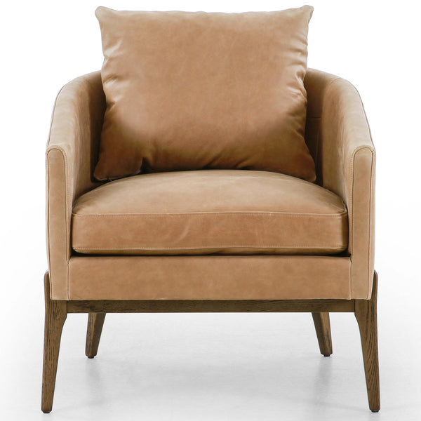 Home Fashion Copeland Leather Chair Palermo Drift By Four Hands