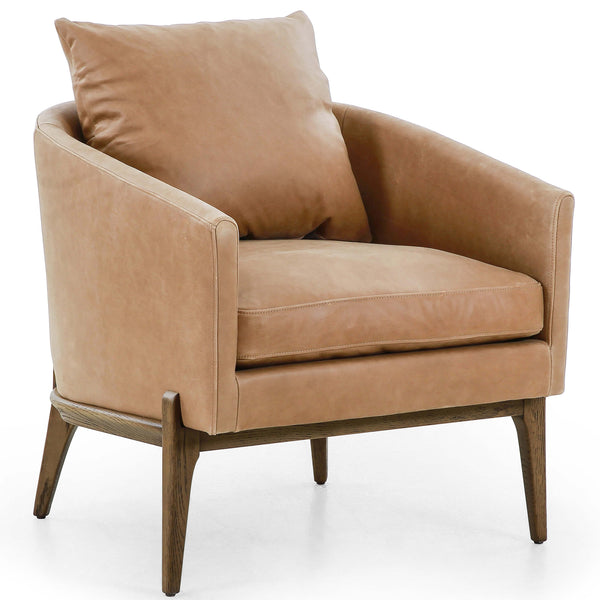 home fashion Copeland Leather Chair Palermo Drift by Four Hands