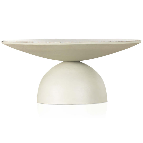 Home Fashion Corbett Coffee Table Matte White By Four Hands