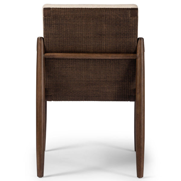 Home Fashion Costera Arm Chair Antwerp Natural By Four Hands