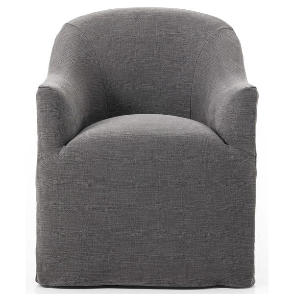 Home Fashion Cove Dining Chair Bergamo Charcoal Set Of 2 By Four Hands