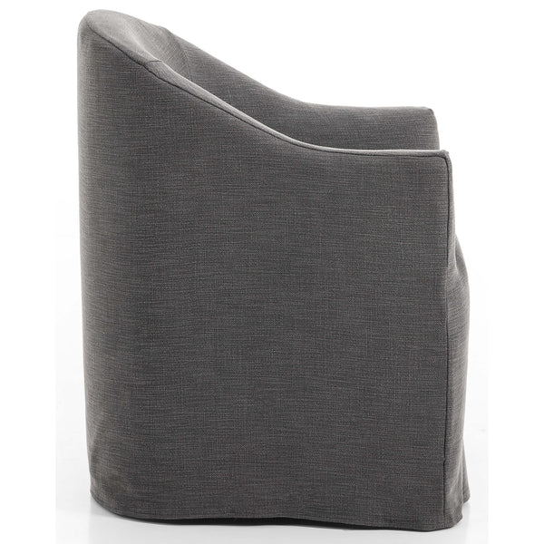 Home Fashion Cove Dining Chair Bergamo Charcoal Set Of 2 By Four Hands