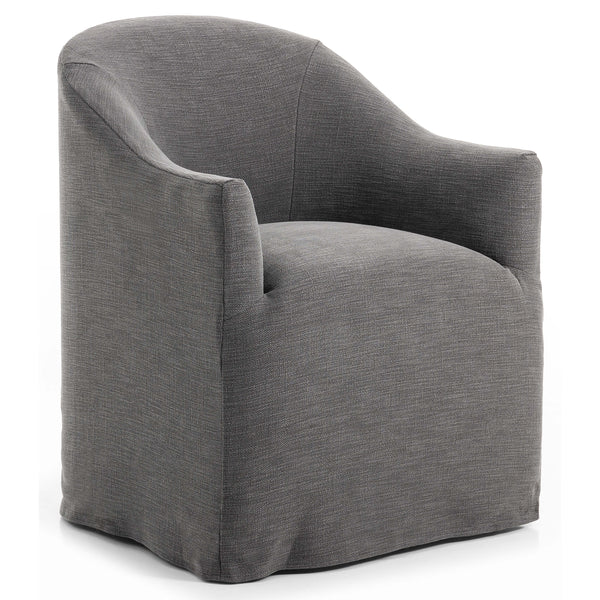 home fashion Cove Dining Chair Bergamo Charcoal Set of 2 by Four Hands