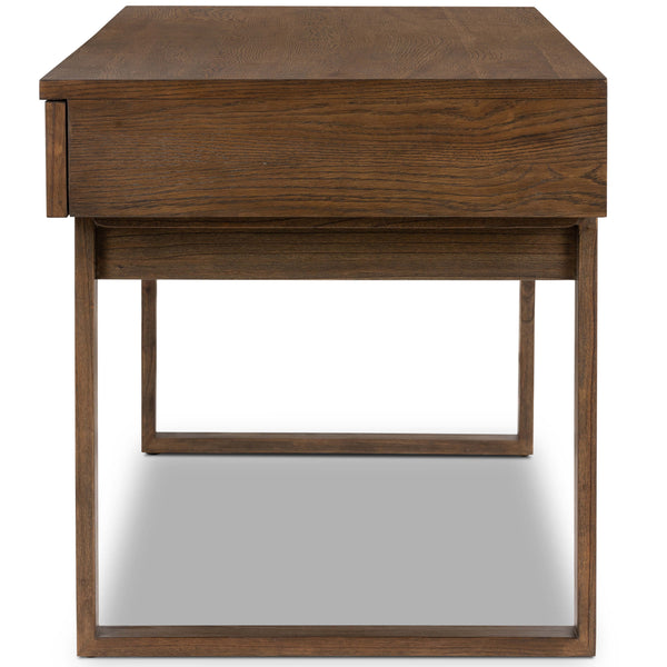 Home Fashion Covington Desk Matte Brown By Four Hands