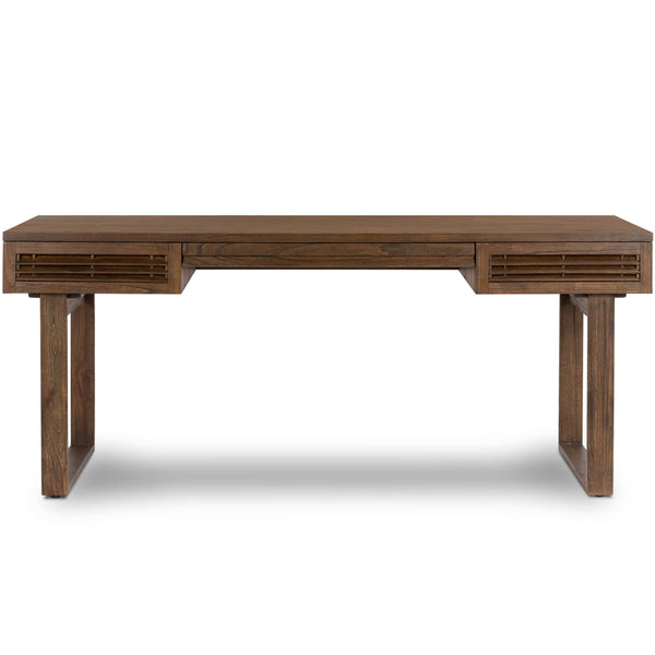 Home Fashion Covington Desk Matte Brown By Four Hands