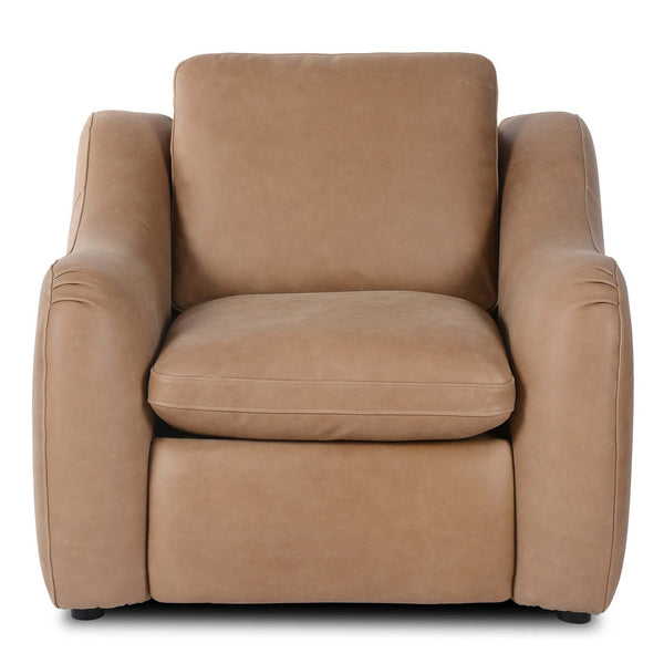 Home Fashion Crawford Leather Power Recliner Palermo Drift By Four Hands