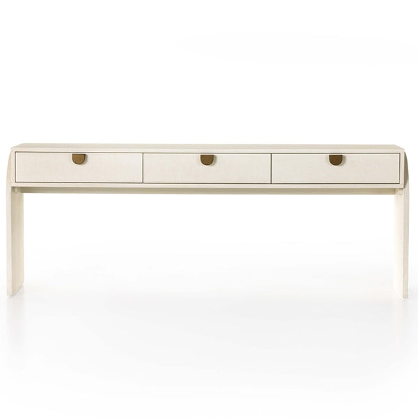 Home Fashion Cressida Console Table Ivory By Four Hands
