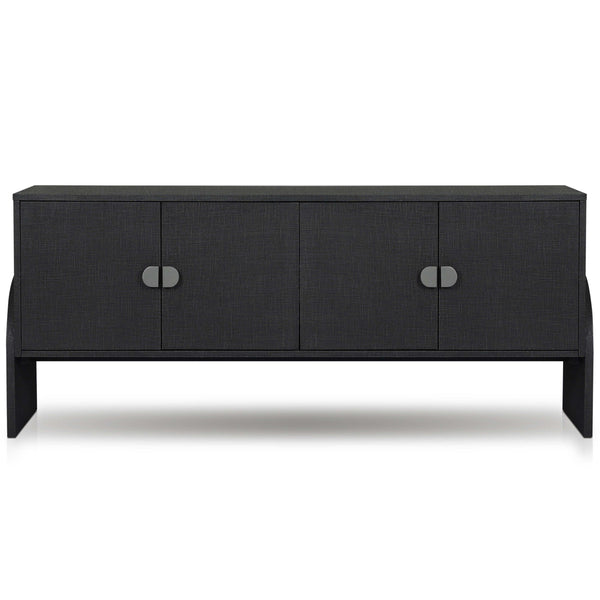 Home Fashion Cressida Sideboard Black Linen By Four Hands
