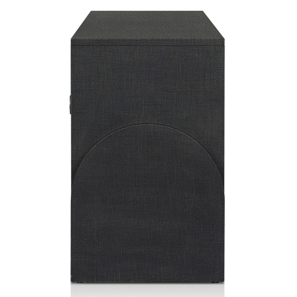 Home Fashion Cressida Sideboard Black Linen By Four Hands