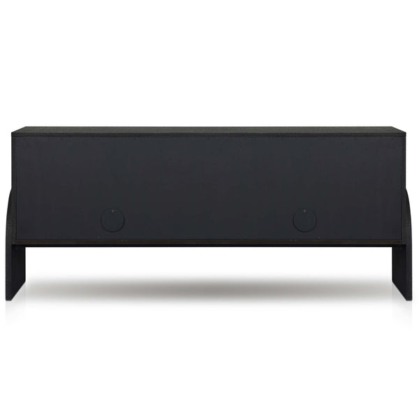 Home Fashion Cressida Sideboard Black Linen By Four Hands