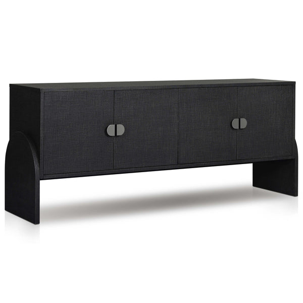 home fashion Cressida Sideboard Black Linen by Four Hands