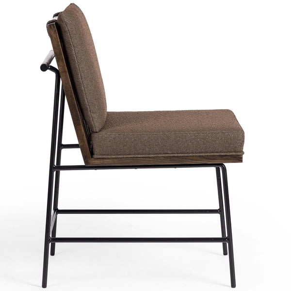 Home Fashion Crete Dining Chair Fiqa Boucle Cocoa Set Of 2 By Four Hands