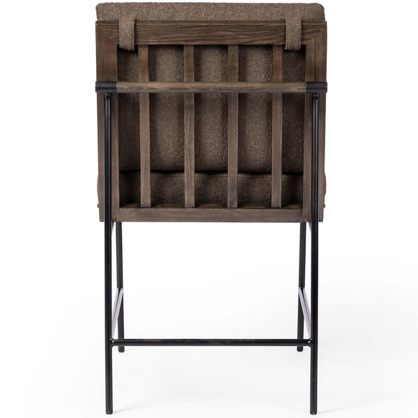 Home Fashion Crete Dining Chair Fiqa Boucle Cocoa Set Of 2 By Four Hands