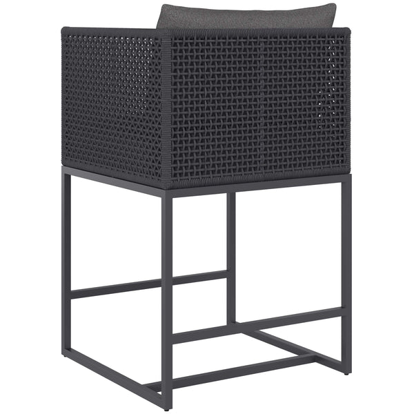 Home Fashion Crete Outdoor Counter Stool Gracebay Grey