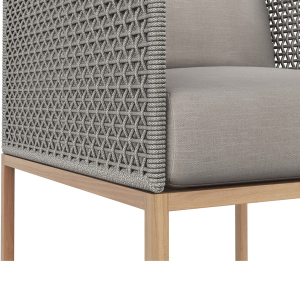 Home Fashion Crete Outdoor Counter Stool Palazzo Taupe