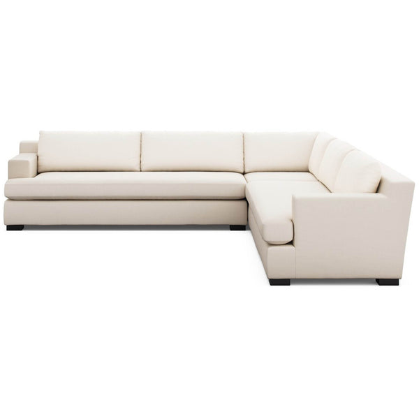 home fashion Crispin 3 Piece Sectional Nomad Marshmallow by Four Hands