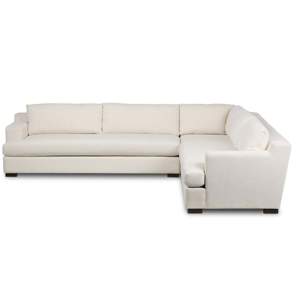 Home Fashion Crispin 3 Piece Sectional Nomad Snow By Four Hands