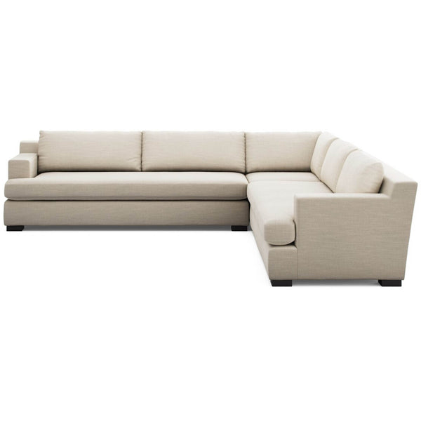 home fashion Crispin 3 Piece Sectional Savoy Parchment by Four Hands