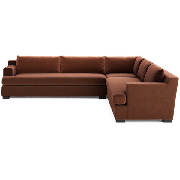 home fashion Crispin 3 Piece Sectional Surrey Auburn by Four Hands