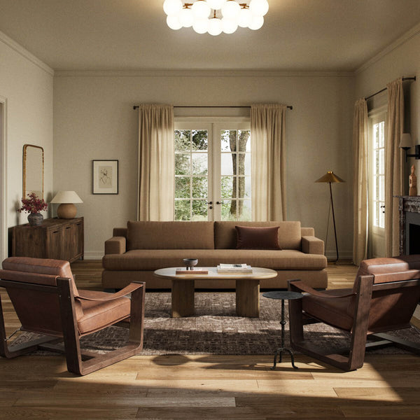 Home Fashion Crispin Sofa Savoy Ochre By Four Hands