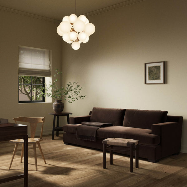 Home Fashion Crispin Sofa Surrey Cocoa By Four Hands