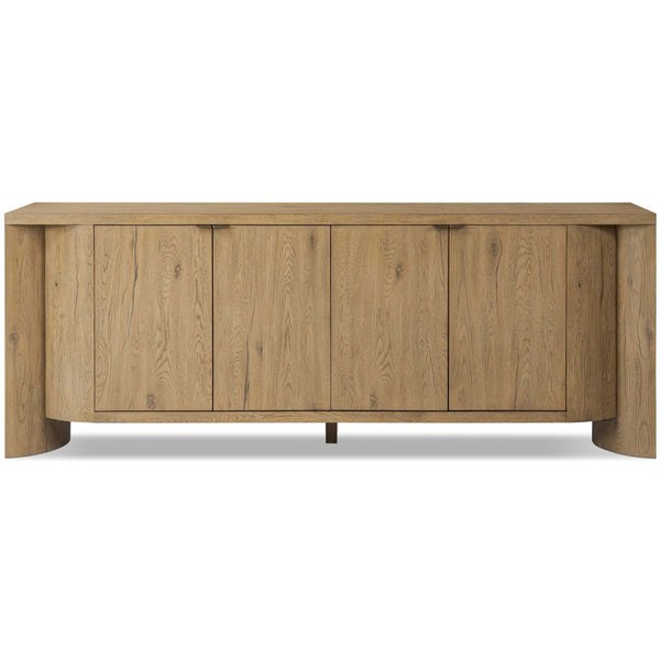Home Fashion Cristopher Sideboard Rubbed Light Oak By Four Hands