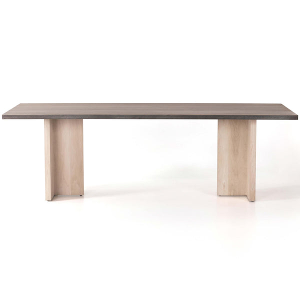 Home Fashion Cross Dining Table Ashen Walnut By Four Hands