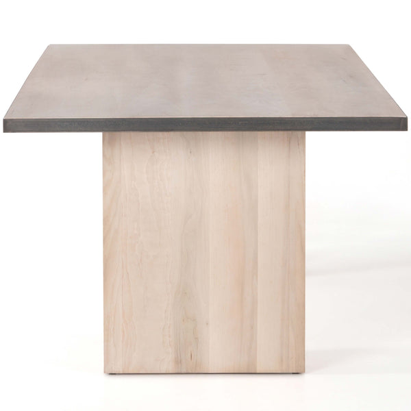 Home Fashion Cross Dining Table Ashen Walnut By Four Hands