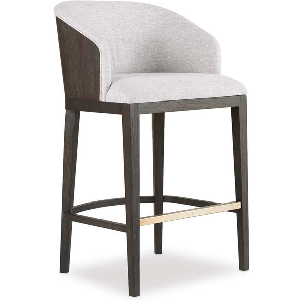 Home Fashion Curata Upholstered Bar Stool Montlieu Opal