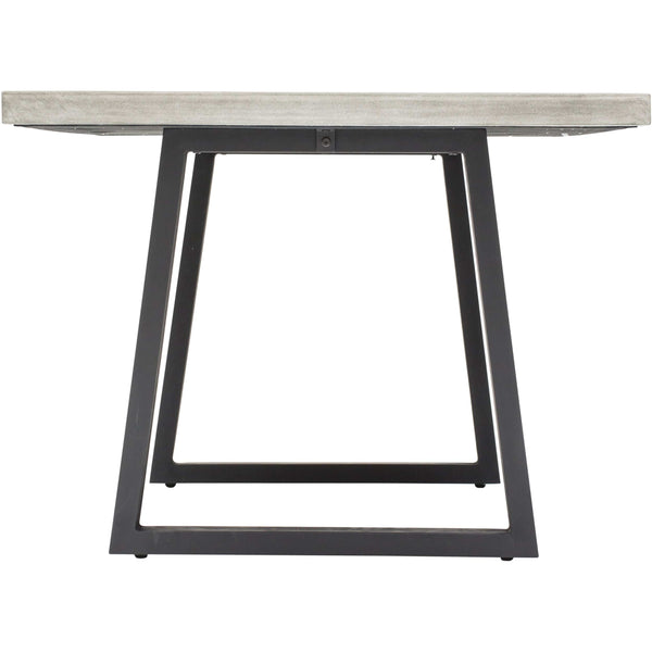 Home Fashion Cyrus Rectangular Dining Table Grey By Four Hands