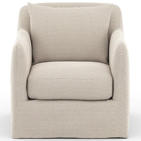 Home Fashion Dade Outdoor Swivel Chair Faye Sand By Four Hands