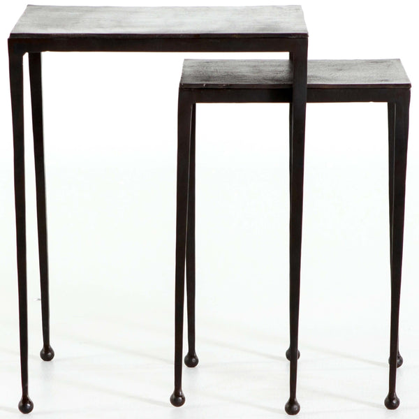 Home Fashion Dalston Nesting End Tables Antique Rust By Four Hands